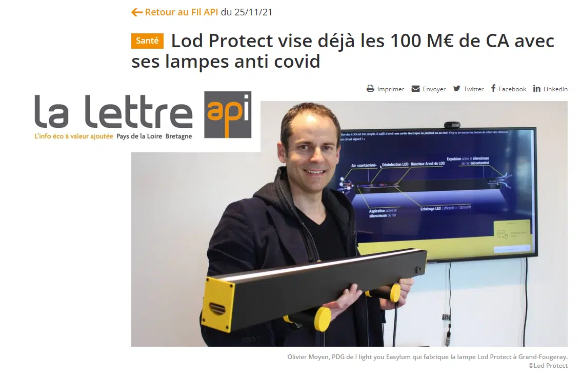 Lette API LOD PROTECT OUEST FRANCE